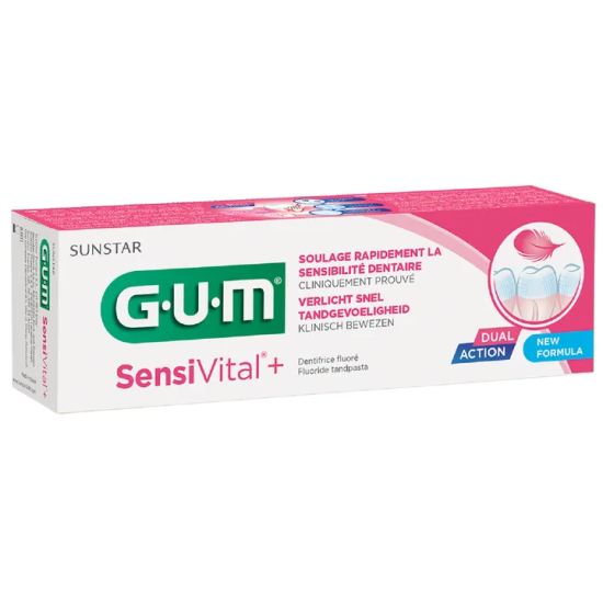 SENSIVITAL+ - Dentifrice Sensibilité Dentaire, 75ml