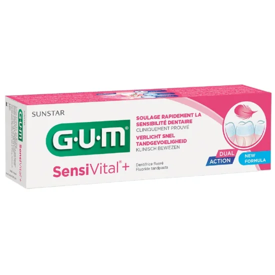 SENSIVITAL+ - Dentifrice Sensibilité Dentaire, 75ml