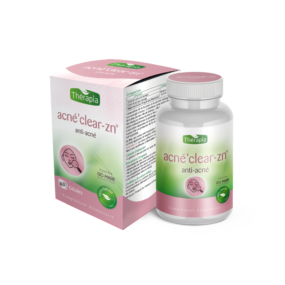 Therapia Acne’clear-ZN 60 Gélules