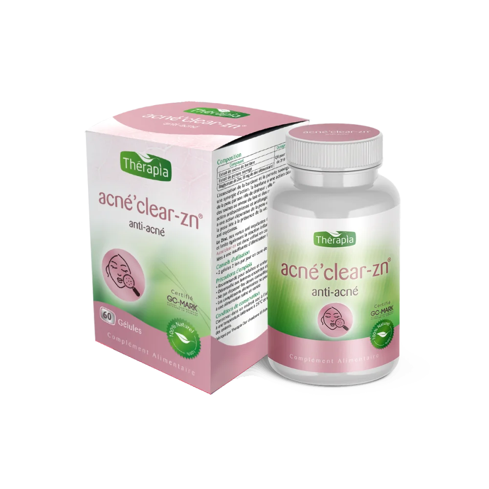 Therapia Acne’clear-ZN 60 Gélules