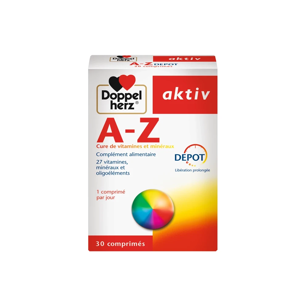 AKTIV A-Z Action Durable 30 Comprimes