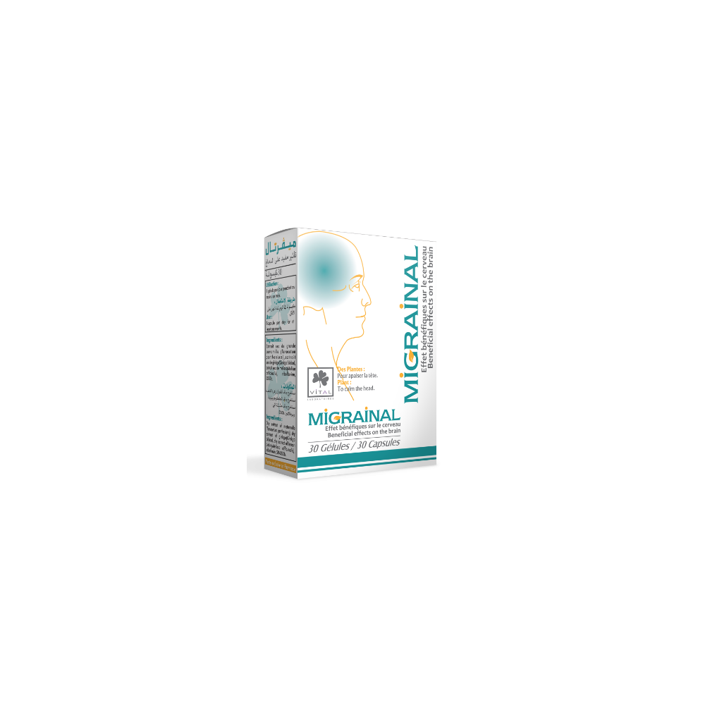 VITAL Migrainal ,30 Gélules