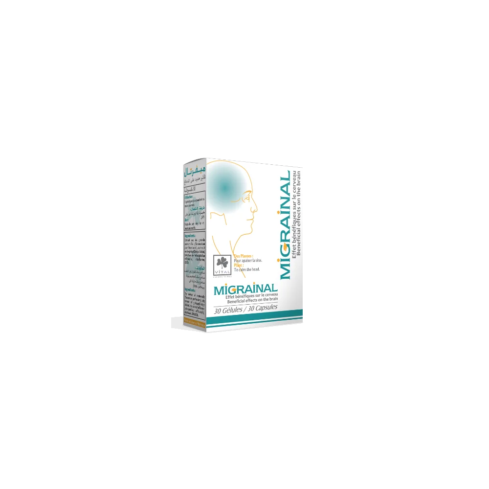 VITAL Migrainal ,30 Gélules