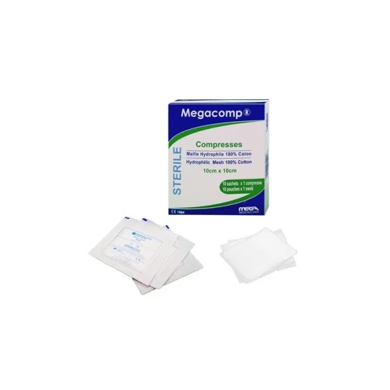 Compresses en maille hydrophile  100% coton