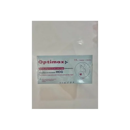 OPTIMAX TEST DE GROSSESSE BAND REF 701