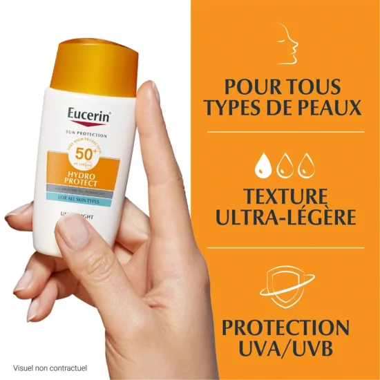 EUCERIN SUN HYDRO PROTECT Fluide Ultra-Léger SPF 50+