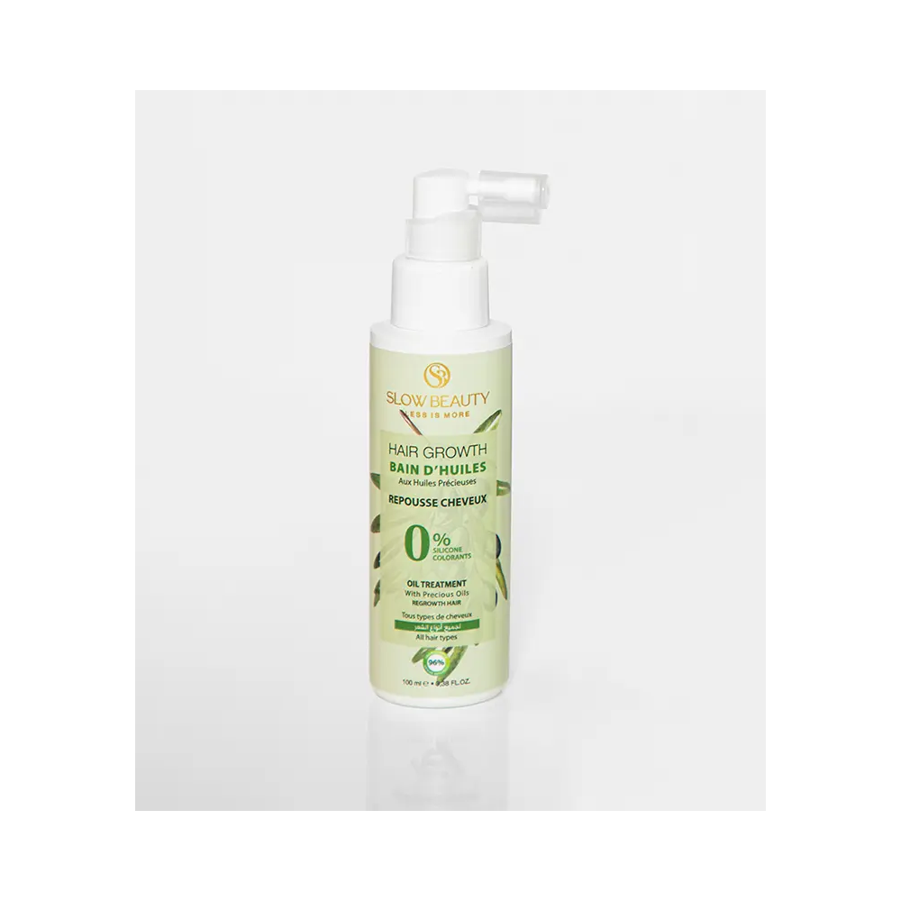 Bain d’huiles repousse cheveux