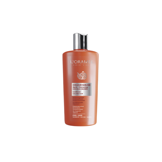 L'ORAMEL COULEUR SUBLIME APRES SHAMPOING CHEVEUX COLORES 300ML