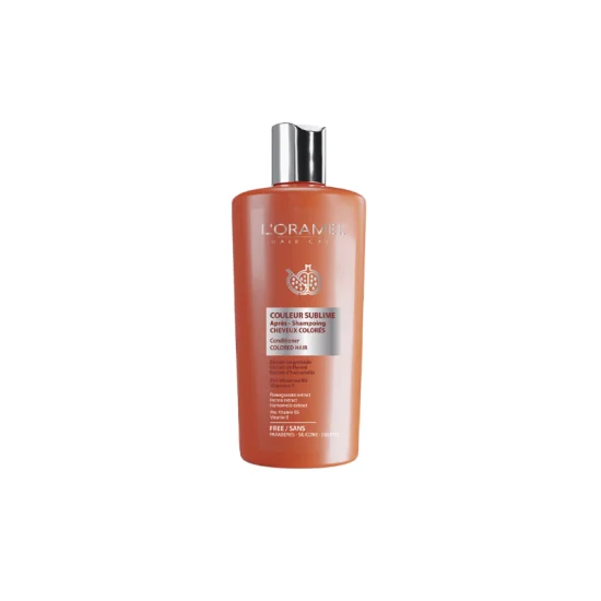 L'ORAMEL COULEUR SUBLIME APRES SHAMPOING CHEVEUX COLORES 300ML
