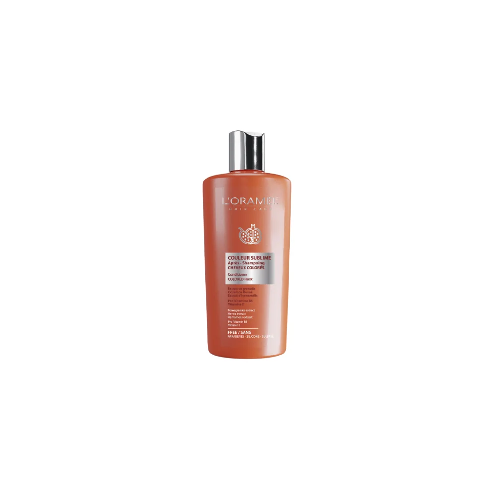 L'ORAMEL COULEUR SUBLIME APRES SHAMPOING CHEVEUX COLORES 300ML