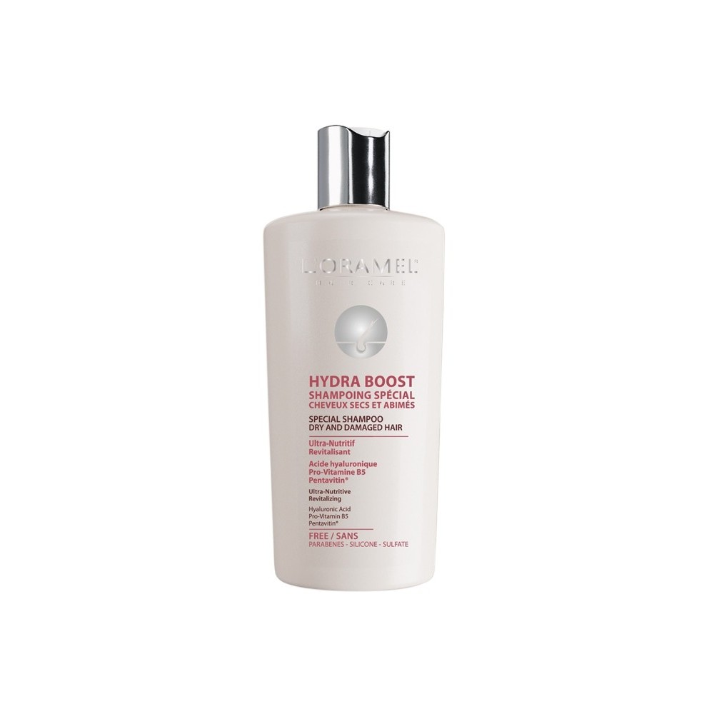 L'ORAMEL HYDRA BOOST SHAMPOING CHEVEUX SECS ET ABIMES 300ML