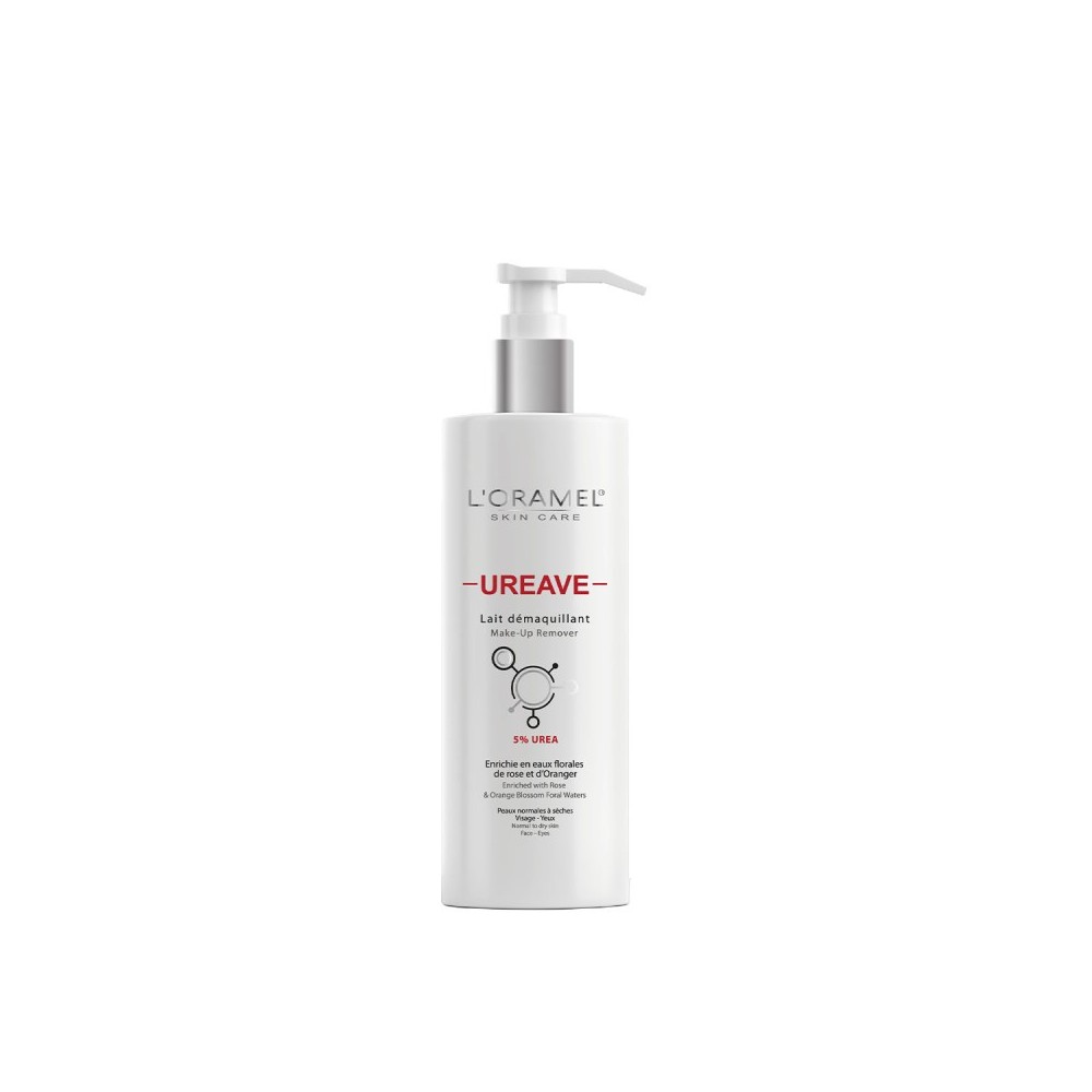L’ORAMEL UREAVE Lait Démaquillant ,250ml