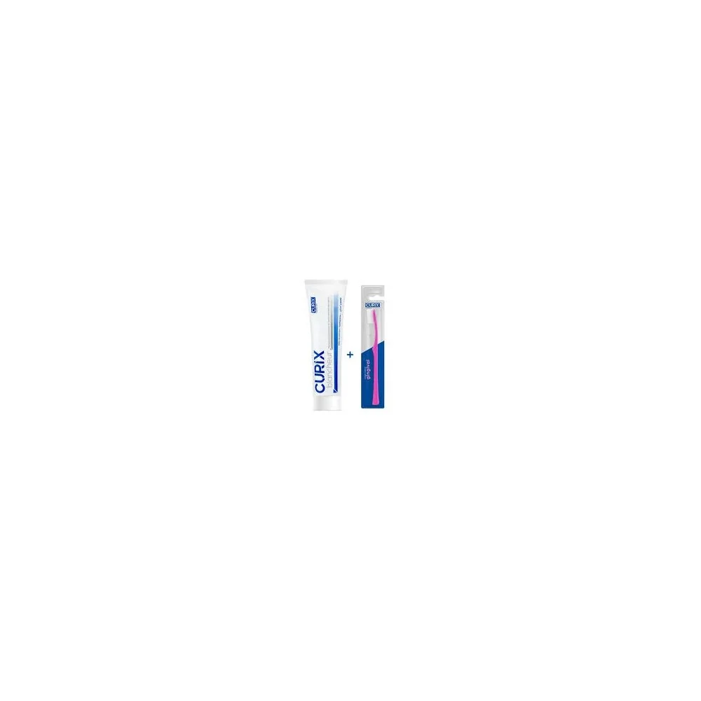 CURIX Dentifrice blancheur 75ml + brosse à dents offert