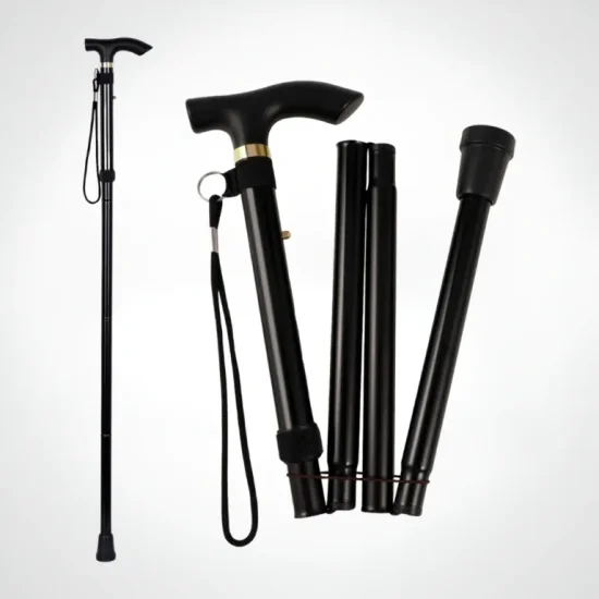 CANNE EN T PLIABLE ALUMINIUM