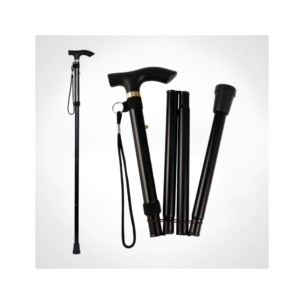 CANNE EN T PLIABLE ALUMINIUM