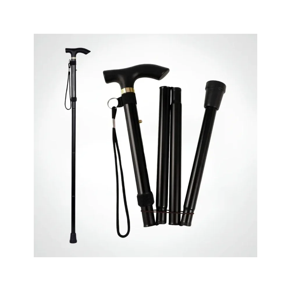 CANNE EN T PLIABLE ALUMINIUM