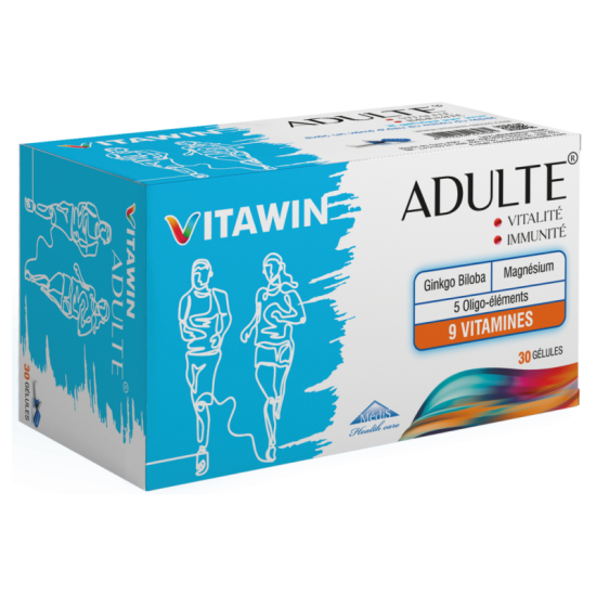 VITAWIN ADULTE 30 GELULES