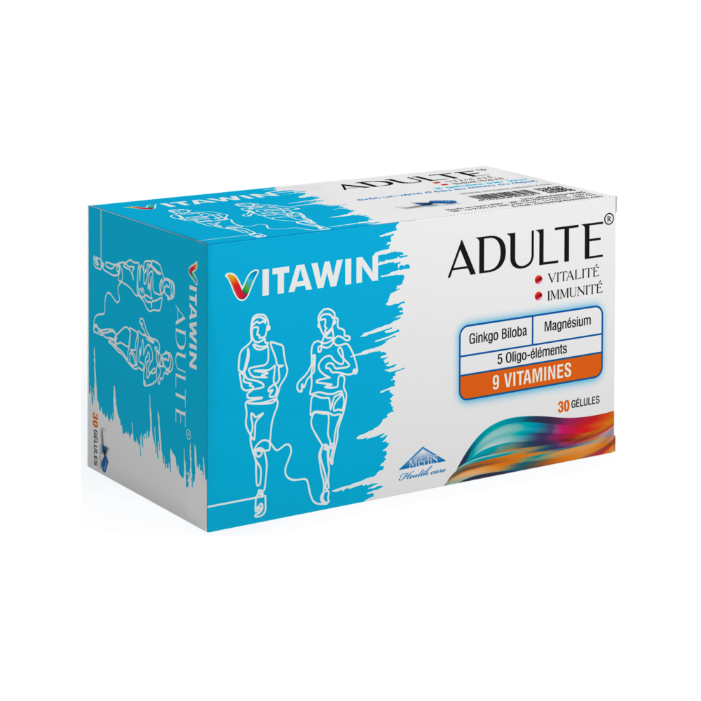 VITAWIN ADULTE 30 GELULES
