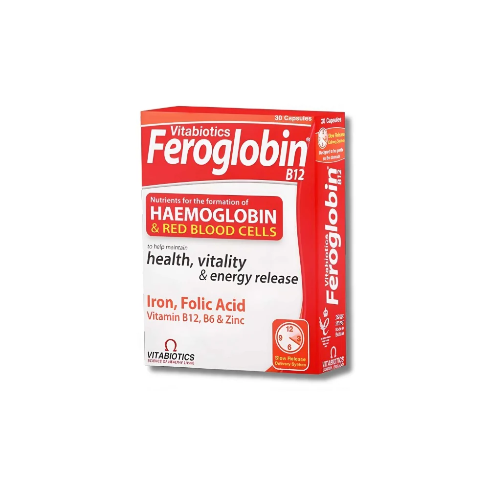 VITABIOTICS Feroglobin 30 Capsules