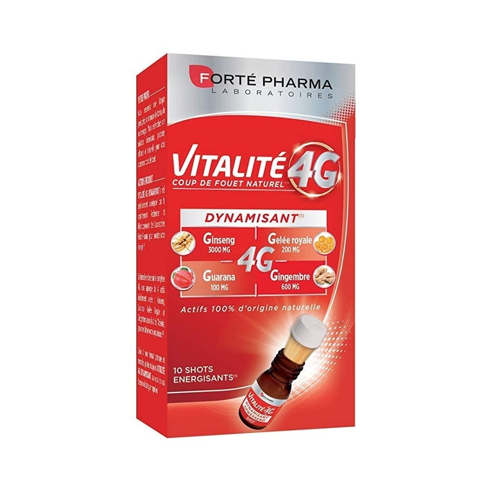 FORTE PHARMA VITALITE 4G DYNAMISANT 10 SHOTS