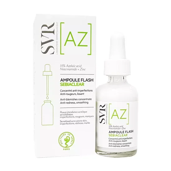 Pack svr sebiaclear creme +serum + ampoule flash +huile lavante gratuit