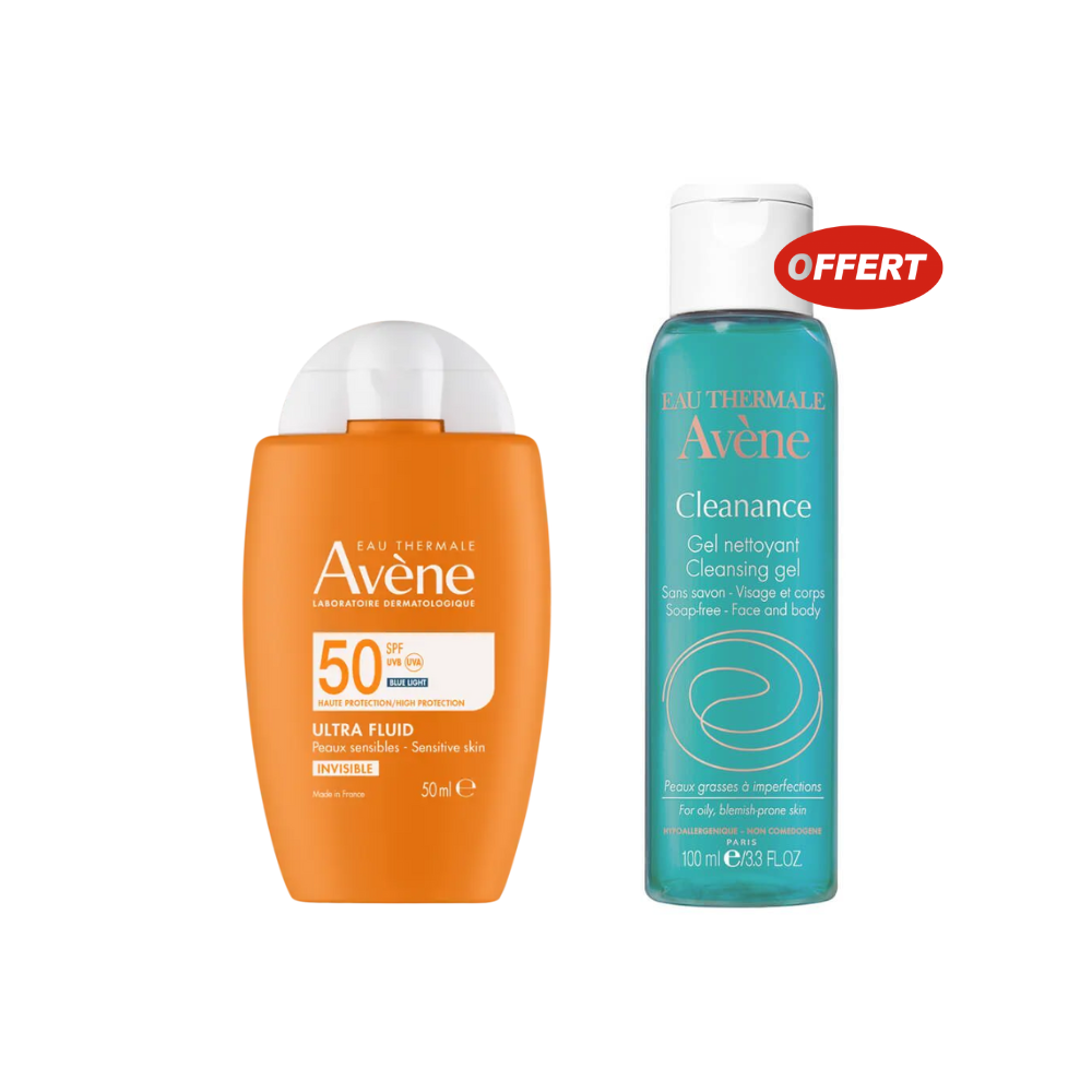 AVENE Ultra Fluid SPF50+ Peaux Sensibles Normales à Mixtes 50ml