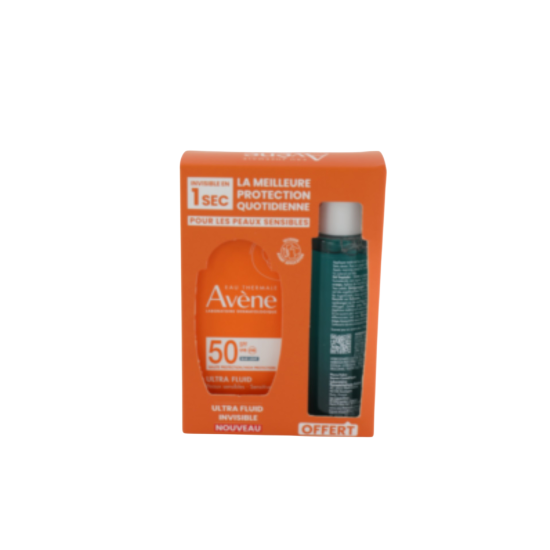 AVENE Ultra Fluid SPF50+ Peaux Sensibles Normales à Mixtes 50ml