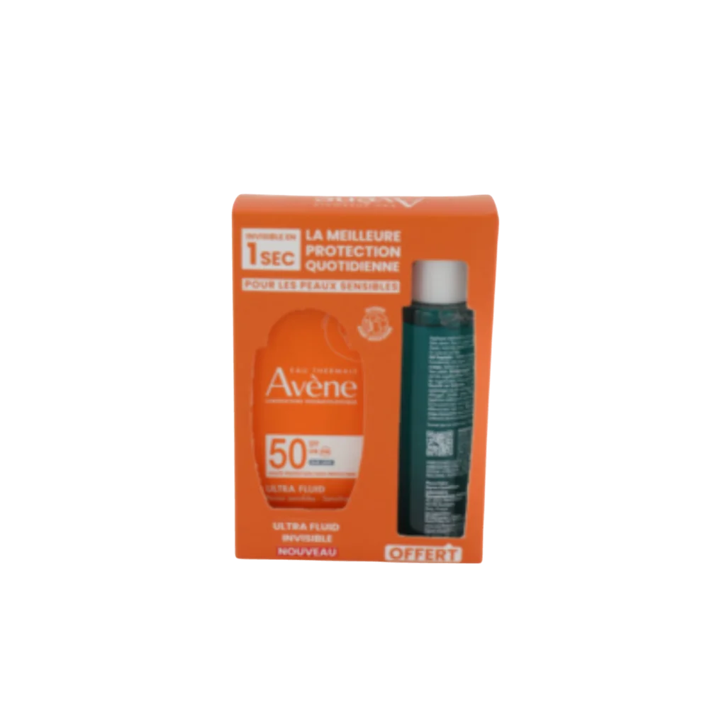AVENE Ultra Fluid SPF50+ Peaux Sensibles Normales à Mixtes 50ml