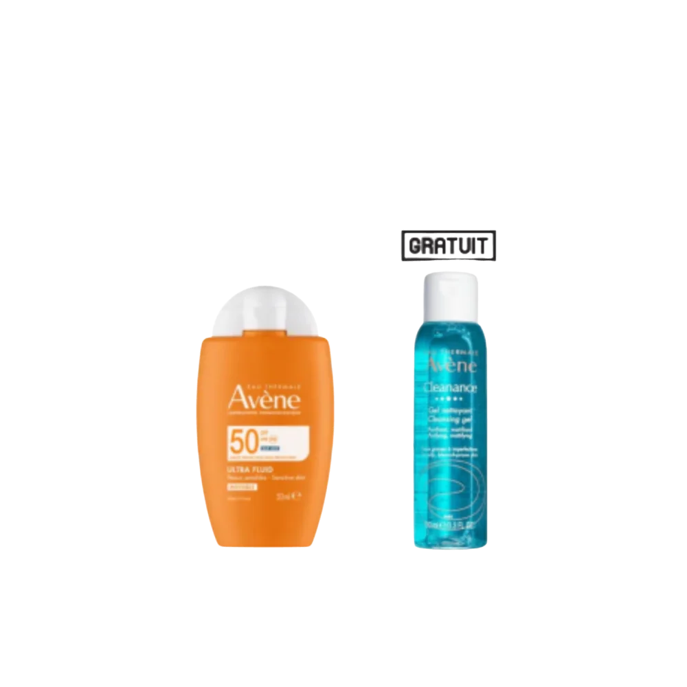 AVENE Ultra Fluid SPF50+ Peaux Sensibles Normales à Mixtes 50ml