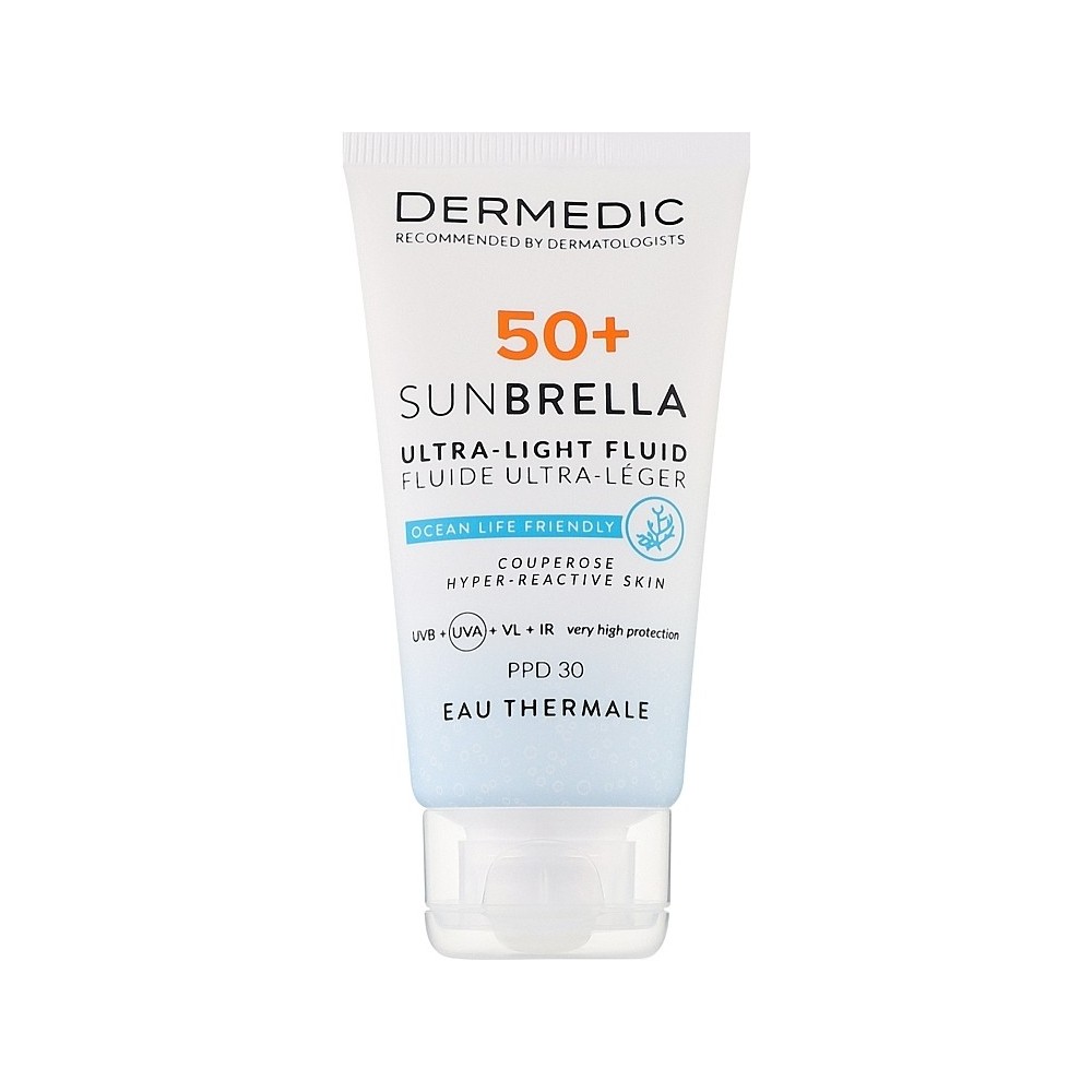 DERMEDIC pack SUNBRELLA fluide ultra légère SPF 50+