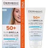 DERMEDIC SUNBRELLA FLUIDE ULTRA LÉGER SPF50+ PEAUX MIXTES À GRASSES 40ML