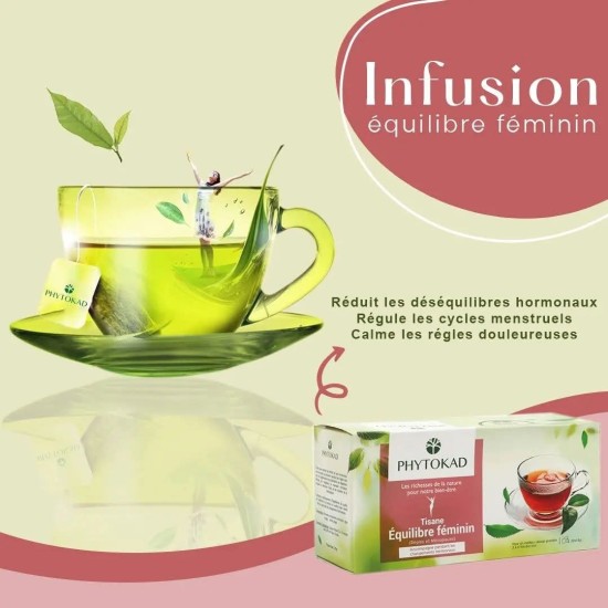 PHYTOKAD - INFUSION ÉQUILIBRE FÉMININ 20 SACHETS