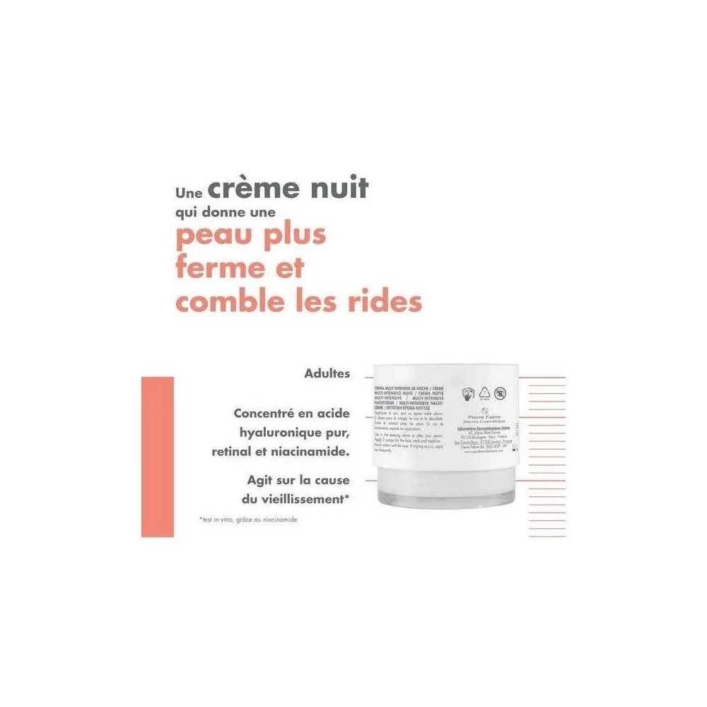 creme mutli intensive nuit