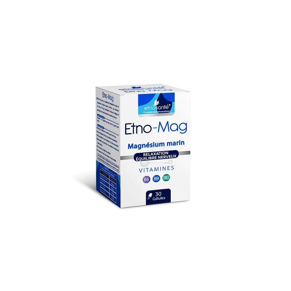 ETNO-MAG Magnésium 30 Capsules