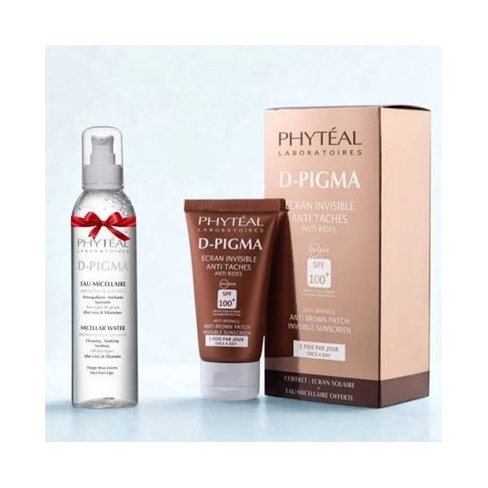 PHYTEAL DPIGMA ECRAN INVISIBLE SPF100+EAU MICELLAIRE A L'ALOE VERA 150ML (OFFERTE)
