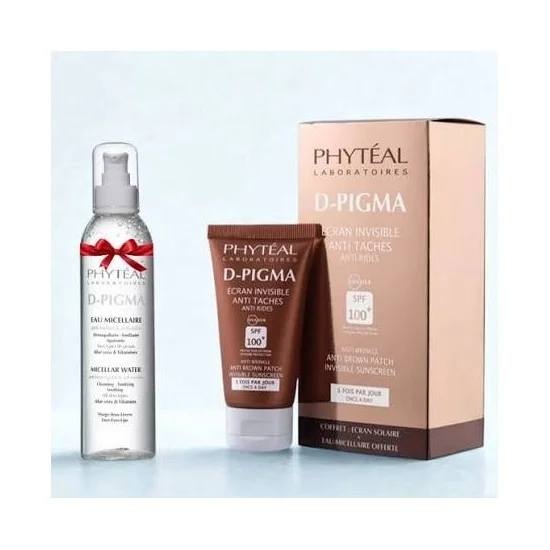 PHYTEAL DPIGMA ECRAN INVISIBLE SPF100+EAU MICELLAIRE A L'ALOE VERA 150ML (OFFERTE)