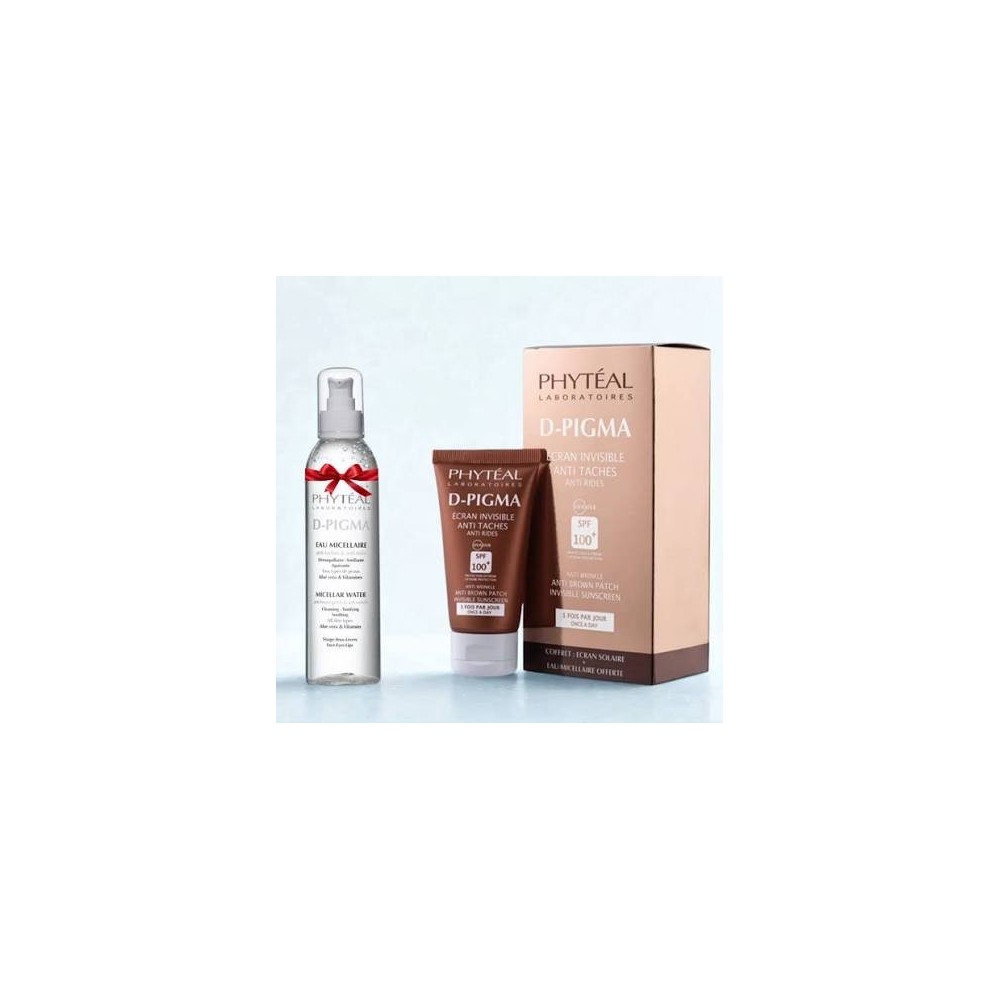 PHYTEAL DPIGMA ECRAN INVISIBLE SPF100+EAU MICELLAIRE A L'ALOE VERA 150ML (OFFERTE)