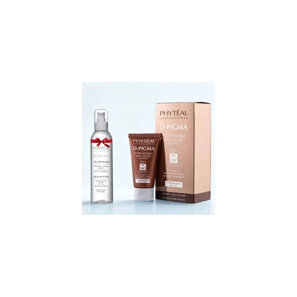PHYTEAL DPIGMA ECRAN INVISIBLE SPF100+EAU MICELLAIRE A L'ALOE VERA 150ML (OFFERTE)