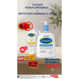 1 Pack Cetaphil ECRAN LIPOSOMAL 50 ML + NETTOYANT NORMALE A SECHE 236ML