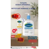 1 Pack Cetaphil ECRAN LIPOSOMAL 50 ML + NETTOYANT NORMALE A SECHE 236ML