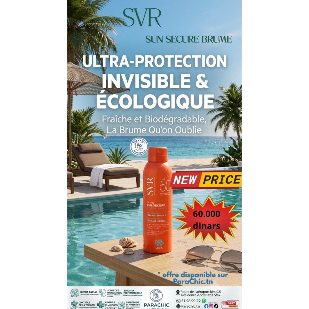 SVR Sun Secure Brume SPF50+ 200ml