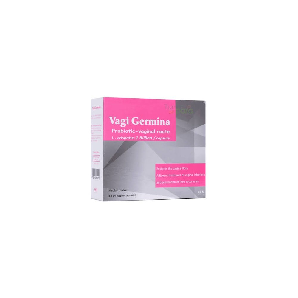 Xen vagi germina boîte 4*14 capsules vaginales