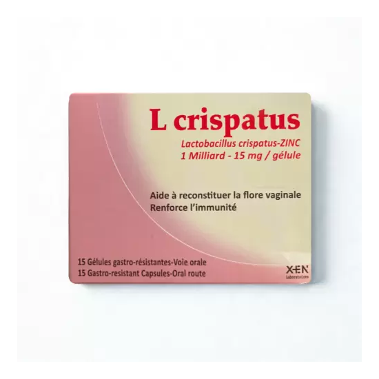 Xen L Crispatus 15 Gelules