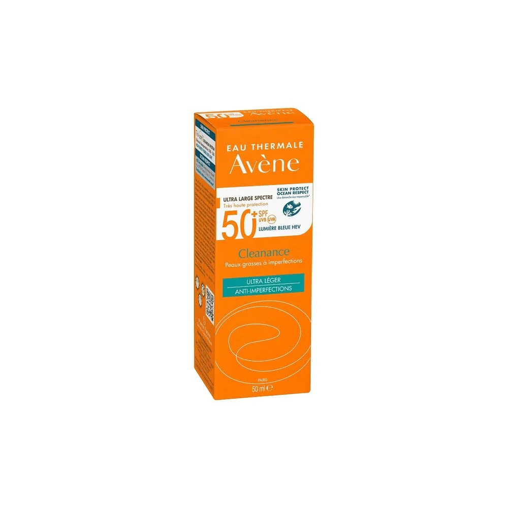AVENE CLEANANCE SOLAIRE SPF50+ ULTRA LEGER ANTI IMPERFECTION 50ML
