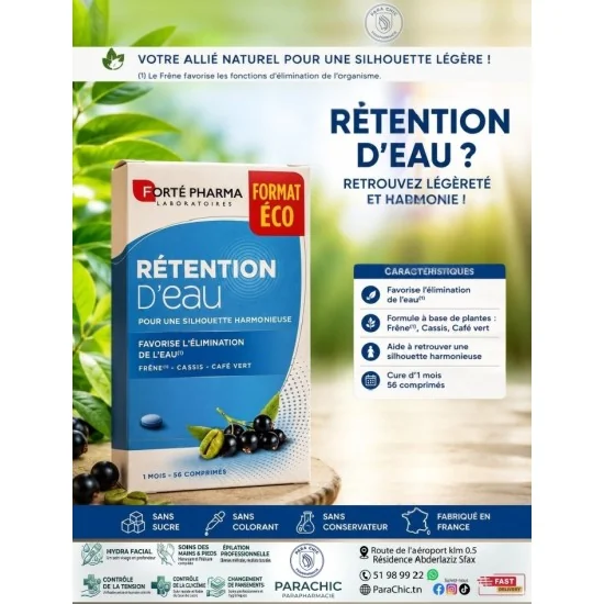 FORTE PHARMA RETENTION D'EAU 56 COMPRIMES