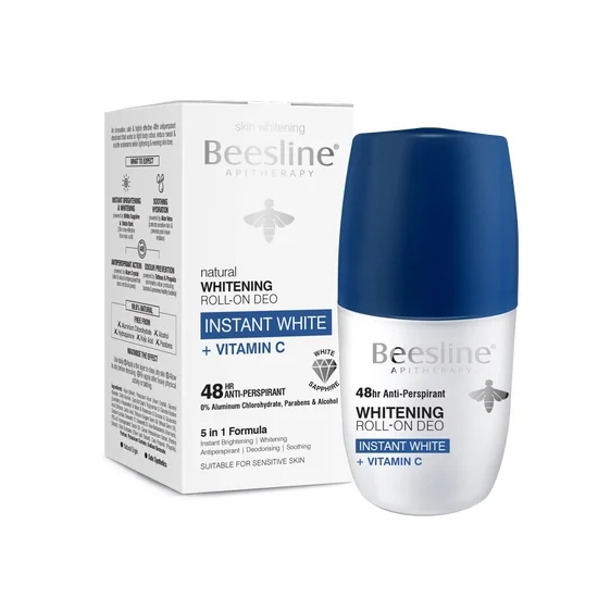 Beesline Deodorant Roll-On Instant White + Vitamine C 50ml