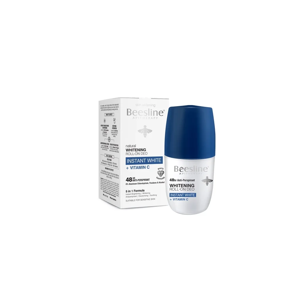 Beesline Deodorant Roll-On Instant White + Vitamine C 50ml