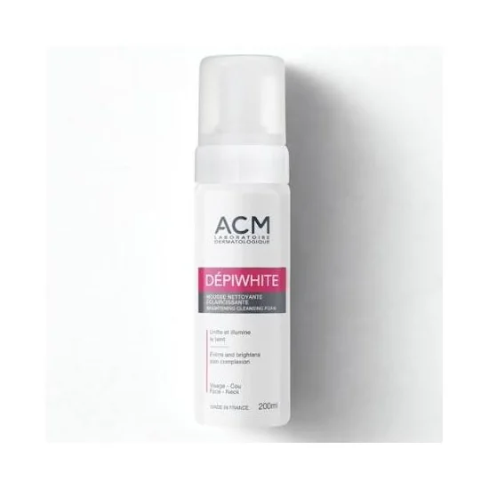 ACM DEPIWHITE MOUSSE NETTOYANTE ECLAIRCISSANTE 200ML