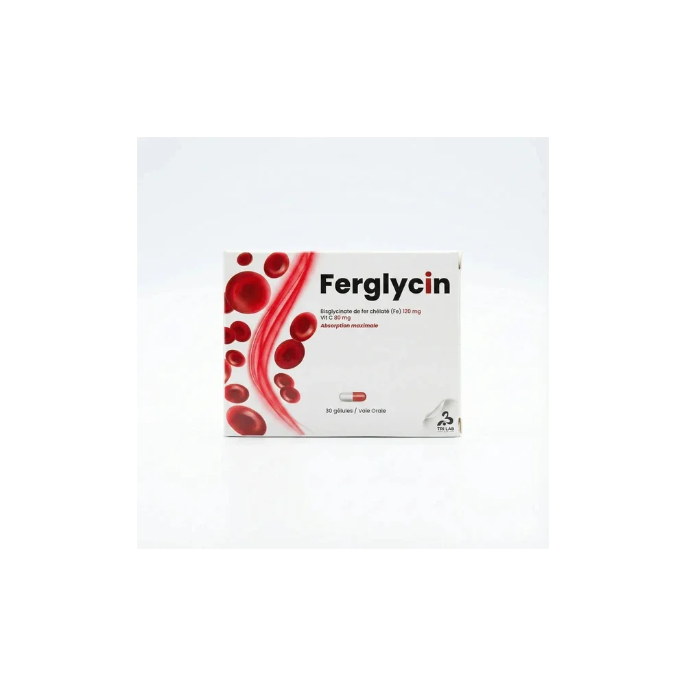 ferglycin bisglycinate de fer chélaté 120 mg